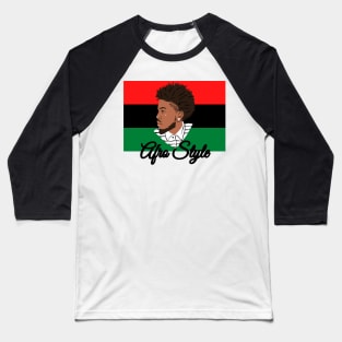 Afro-modern representation of the black community Baseball T-Shirt